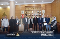 تقديرًا لجهودهم.. رئيس جامعة بنها يكرم المحالين إلى المعاش بالجهاز الإداري