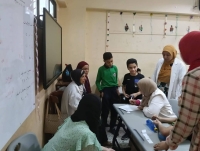 توقيع الكشف الطبى على 145حالة: جامعة بنها تواصل قوافلها الطبية بمدارس القليوبية