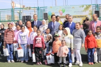 رئيس جامعة بنها يشهد احتفالية يوم اليتيم