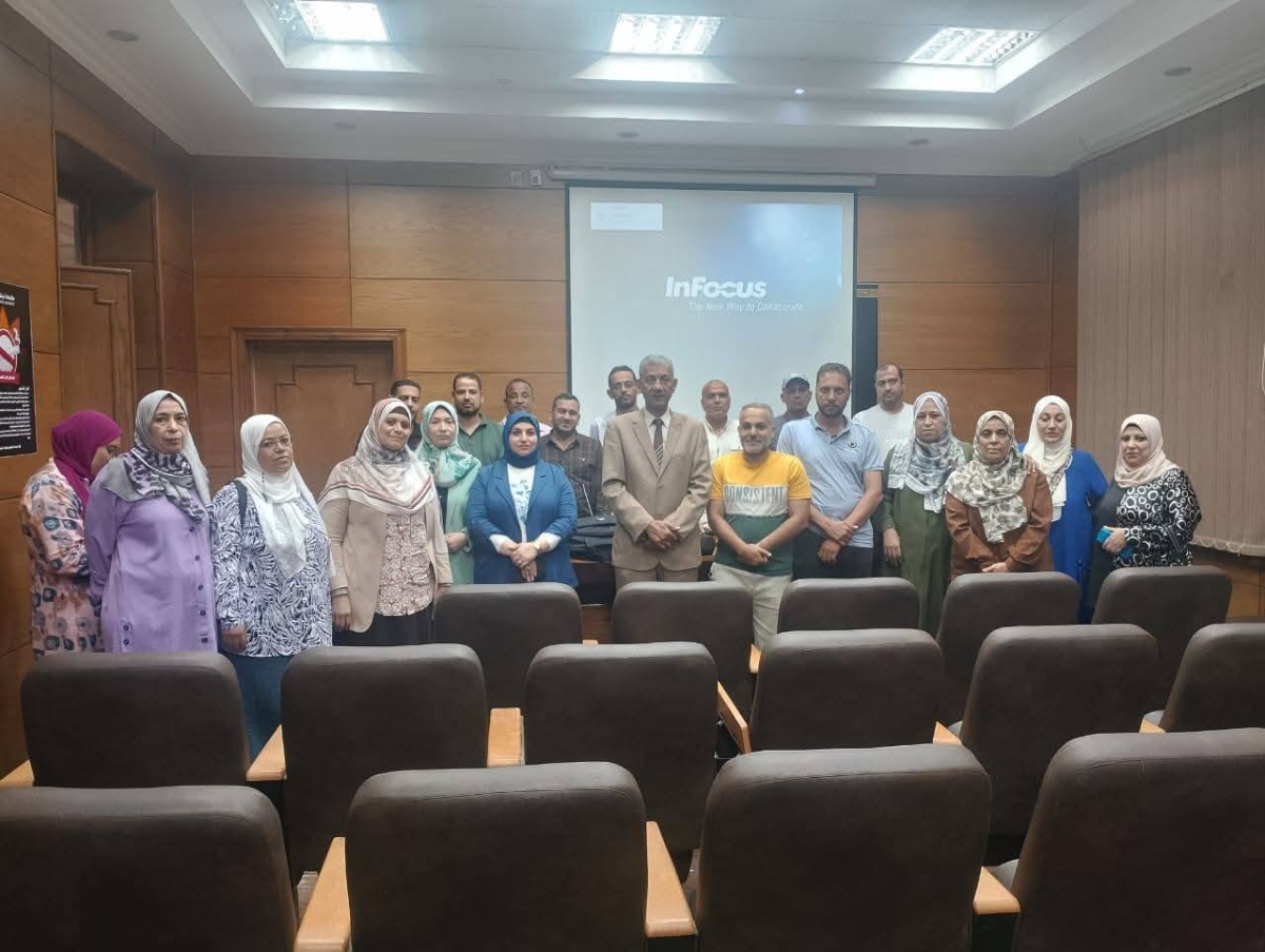 دورة تدريبية &quot;لأعضاء لجان السلامة والصحة المهنية&quot; بجامعة بنها