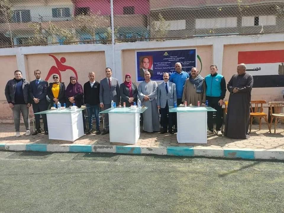 جامعة بنها تنظم قافلة رياضية تحت شعار"الرياضة أسلوب حياة "بقريتي بلتان وزاوية بلتان بطوخ